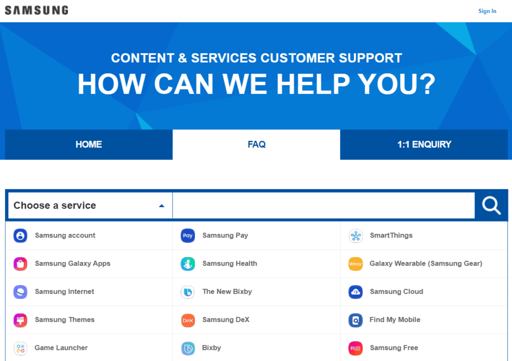 FAQs for customer support